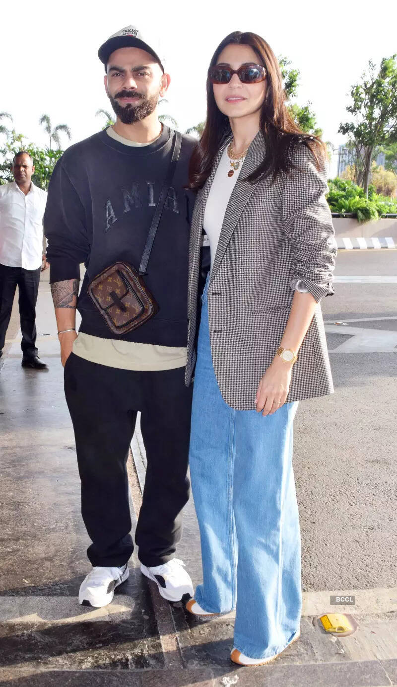 #ETimesSnapped: From Virat Kohli-Anushka Sharma to Nora Fatehi, paparazzi pictures of your favourite celebs