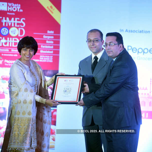 Times Food Guide Awards '16 - Delhi: Winners