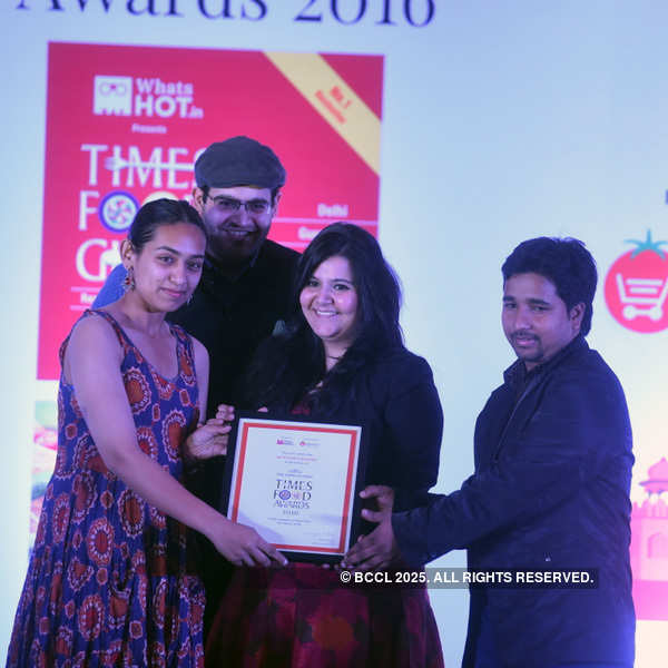 Times Food Guide Awards '16 - Delhi: Winners