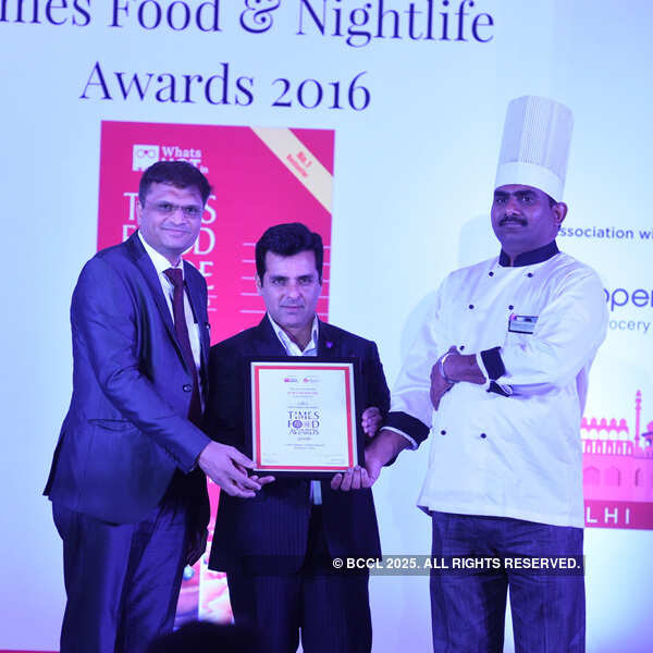 Times Food Guide Awards '16 - Delhi: Winners