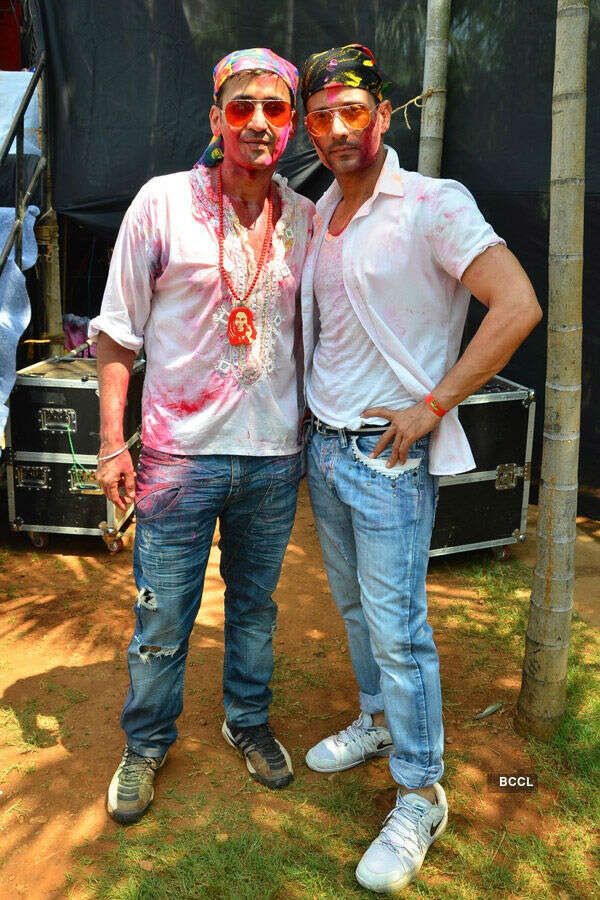 Meet Bros' Holi party
