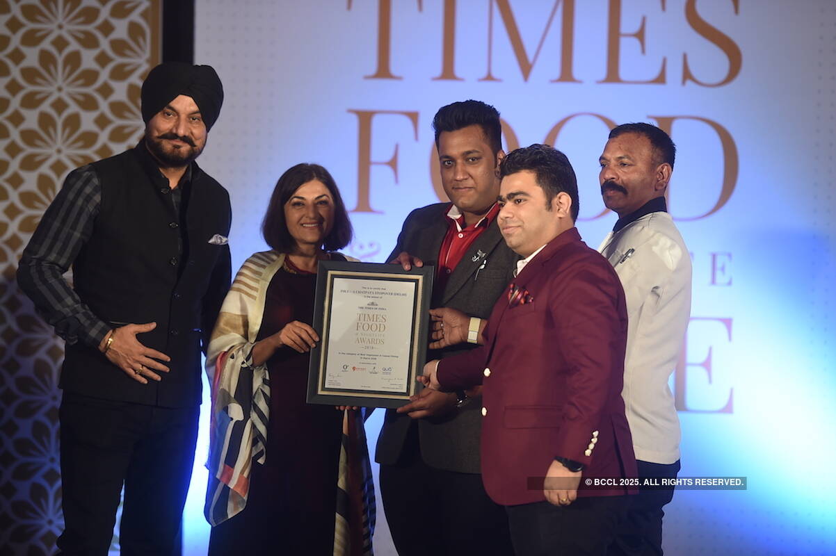 Times Food and Nightlife Awards '18 - Delhi: Winners