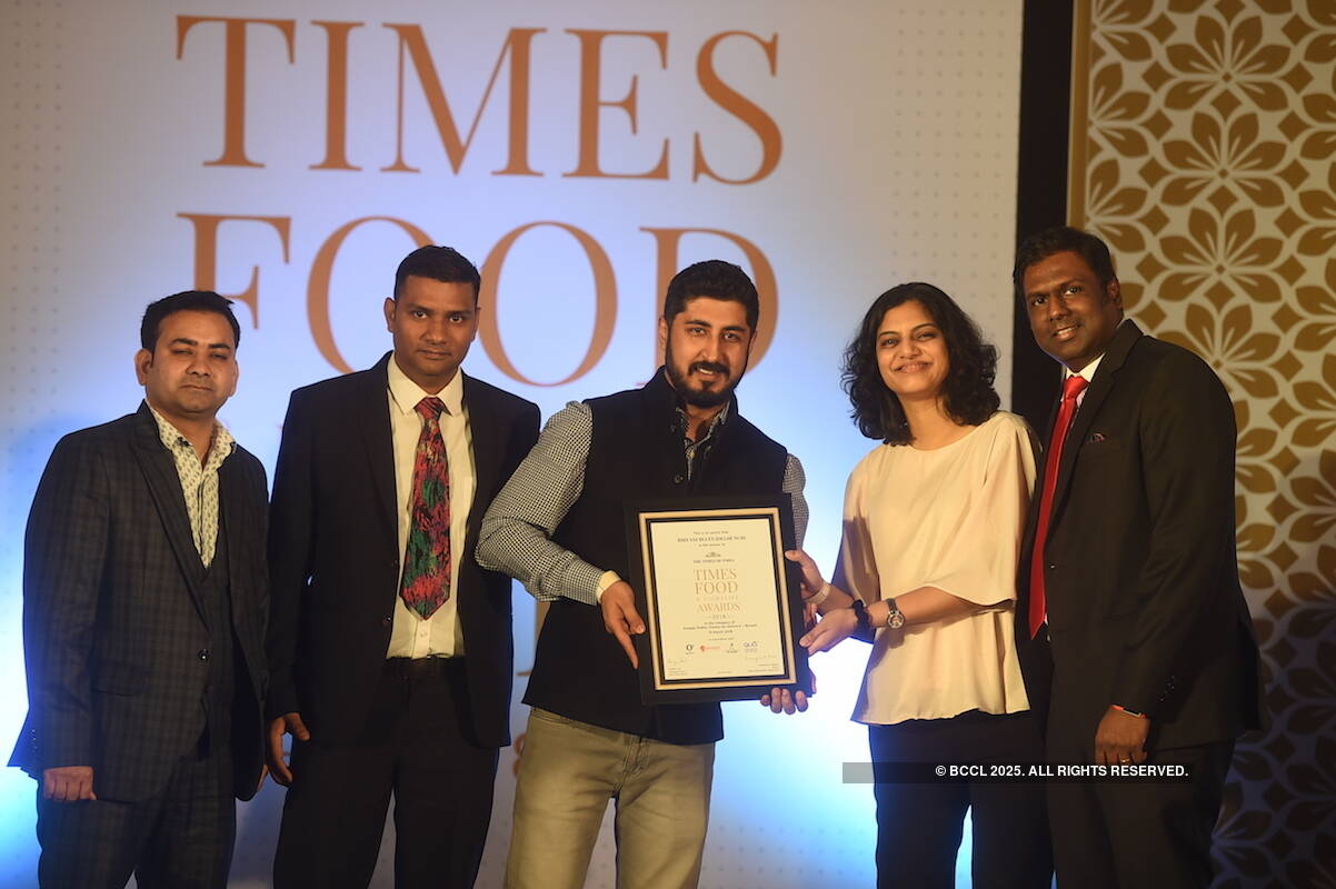 Times Food and Nightlife Awards '18 - Delhi: Winners