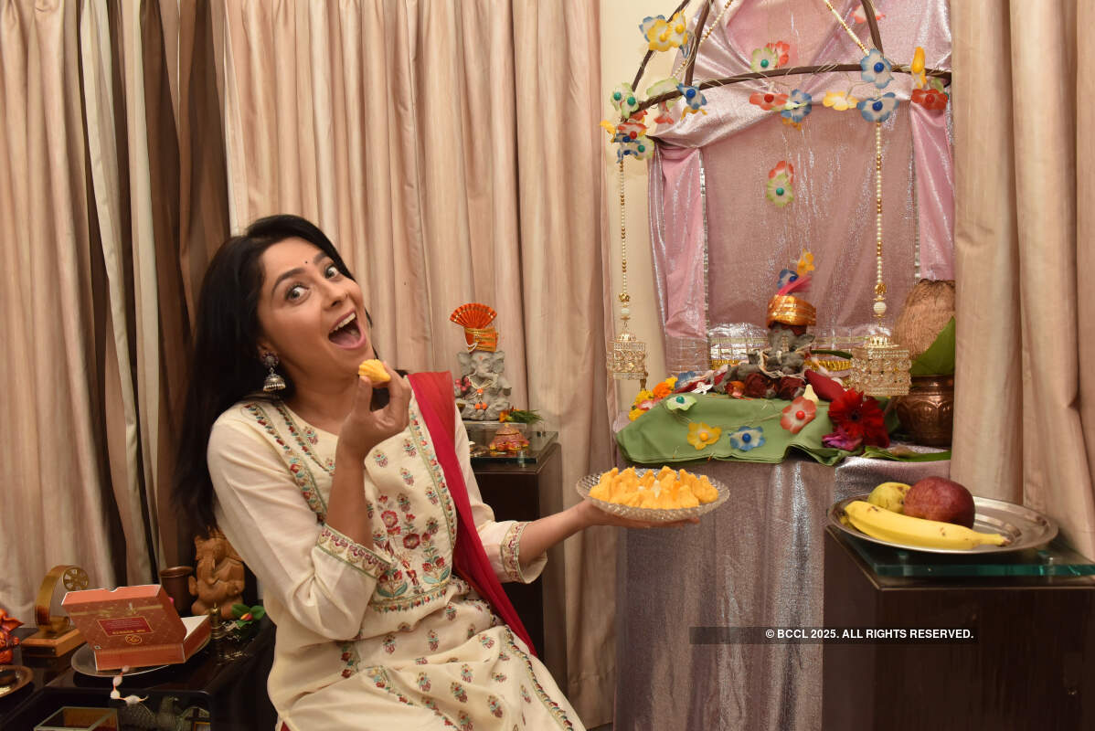 Marathi celebs aren't letting hectic shoots get in the way of Ganpati celebration