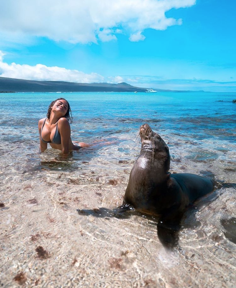 Gorgeous girls around the world who can give you serious travel goals...