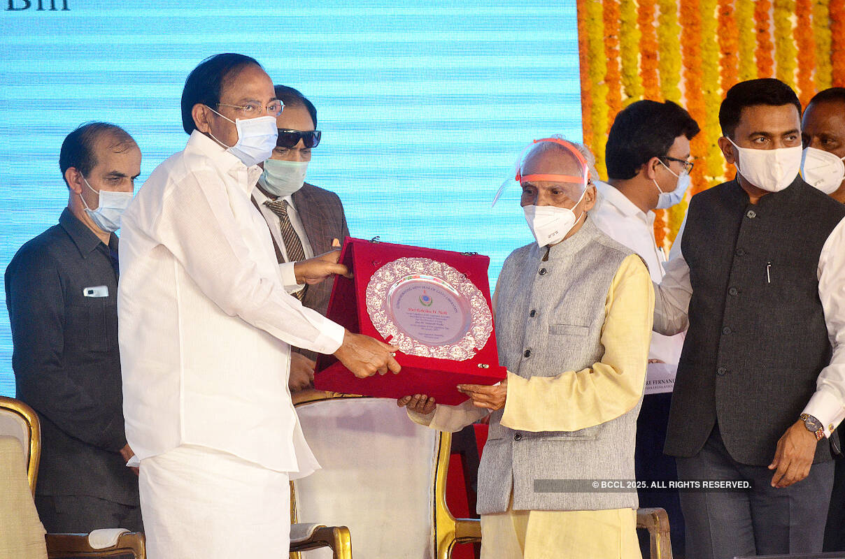 Venkaiah Naidu attends Goa Legislators’ Day event