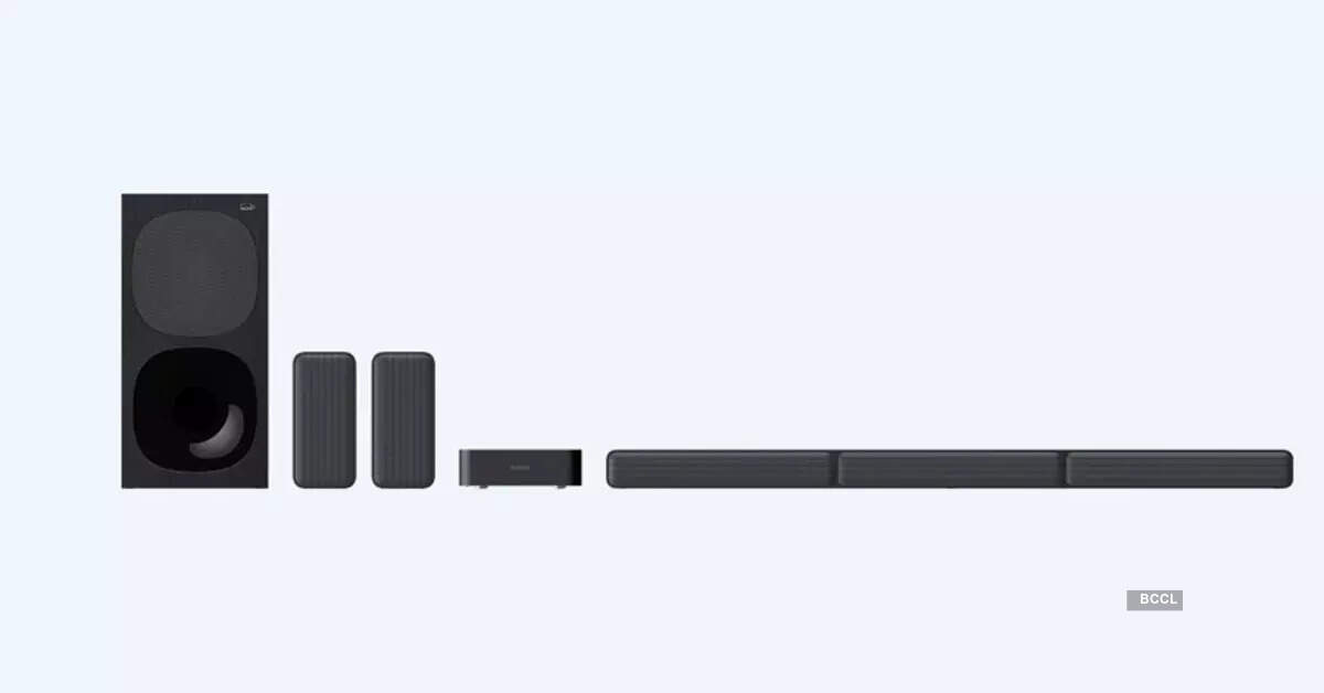 Sony HT-S40R 5.1 channel soundbar launched