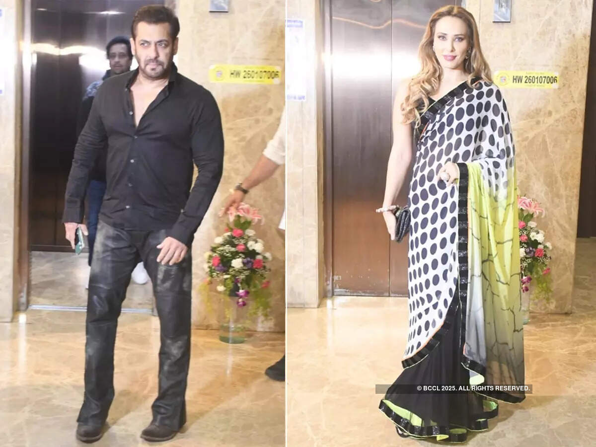 Salman Khan arrives in style with rumoured GF Iulia Vantur to attend Ramesh Taurani’s Diwali party