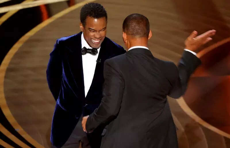 Oscars 2022: Will Smith slaps Chris Rock on stage over joke about wife Jada, pictures go massively viral