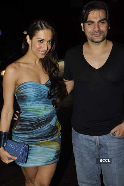 Stars at Arpita Khan's b'day bash 