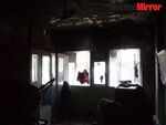 Homes damaged