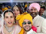 These pictures from Sonnalli Seygall and Ashesh Sajnani’s wedding ceremonies are straight out of a fairytale!