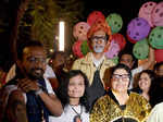 Inside Amitabh Bachchan’s midnight intimate birthday celebration with family members and fans