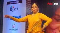 Kathak performance by Sharvari Jamenis at Gaan Saraswati festival