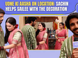 Udne Ki Aasha on location: Sachin and Sailee get an inch closer
