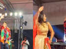 Aishwarya Majmudar and Hitu Kanodia light up Ahmedabad with electrifying Garba night
