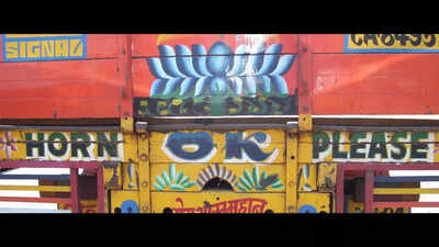 What is the meaning of famous slogan "Horn OK Please" written behind Indian trucks? Mystery unveiled
