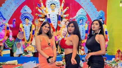 'Minimum decency should be maintained': Kolkata model’s outfit for Durga Puja pandal sparks debate