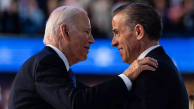 Biden issues broad pardon to son Hunter to prevent MAGA from hunting him down