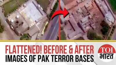 Before & After: Fresh Satellite Images of Op Sindoor Reveal Scale of Destruction of Pak Terror Camps
