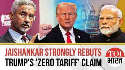 India Rejects Trump's 'Zero Tariff' Claim, Jaishankar Says 'Nothing Decided In Trade Talks'