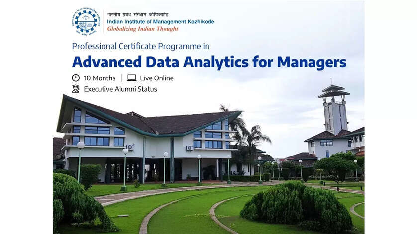 Learn to use data to flourish businesses with IIM Kozhikode's Advanced Data Analytics for Managers programme