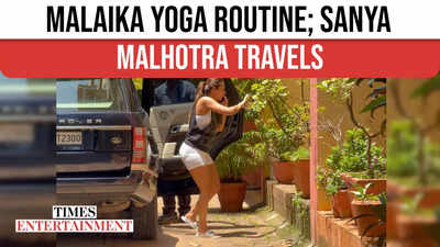 malaika and sanya Malaika Arora, Sanya Malhotra Spotted Out"