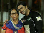 Aadesh Chaudhary and his mother during a cricket match - Photogallery  - Times of India