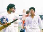 A young Sachin Tendulkar