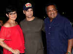 Anu Lekhi, Rohit Roy and Sanjay Gupta