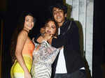 Ahaan Panday, Alanna Pandey with Deanne Pandey