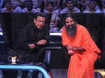 Mithun Chakraborty and Baba Ramdev