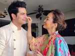 Karan Mehra and Nisha Rawal