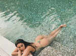 Gizele Thakral is making heads turn with her bewitching pictures in stylish beachwear